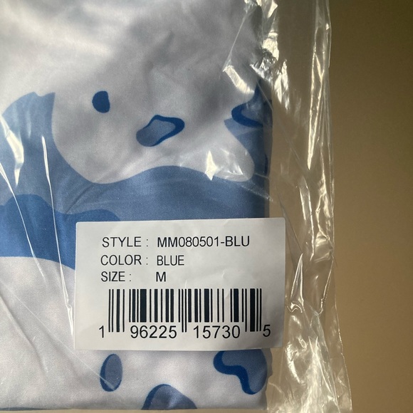 MEMBERS ONLY ❄️ Blue Camo Windbreaker - Picture 16 of 16